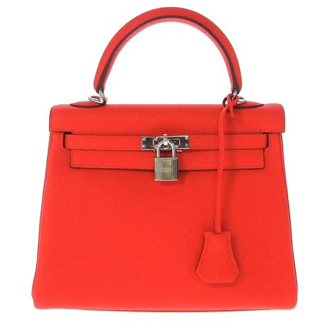 hermes kelly 25 red